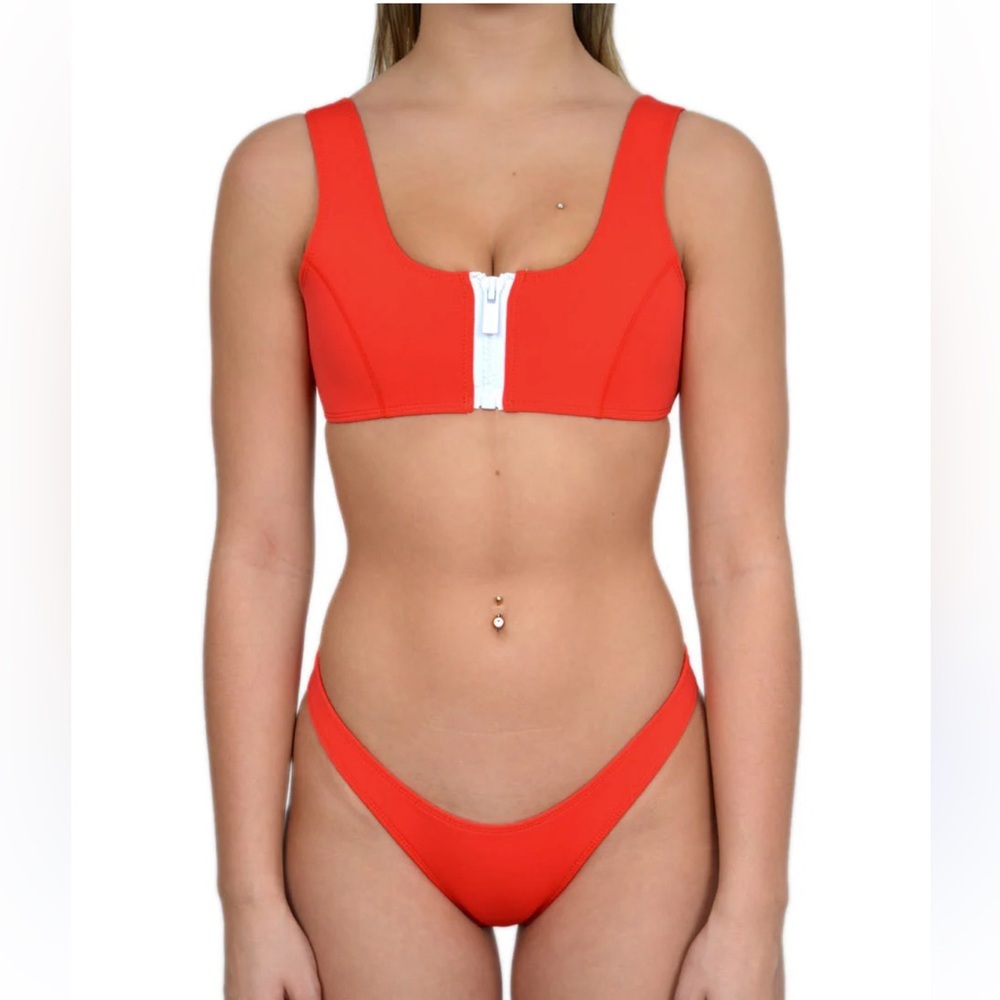 Hoaka red Bikini Set